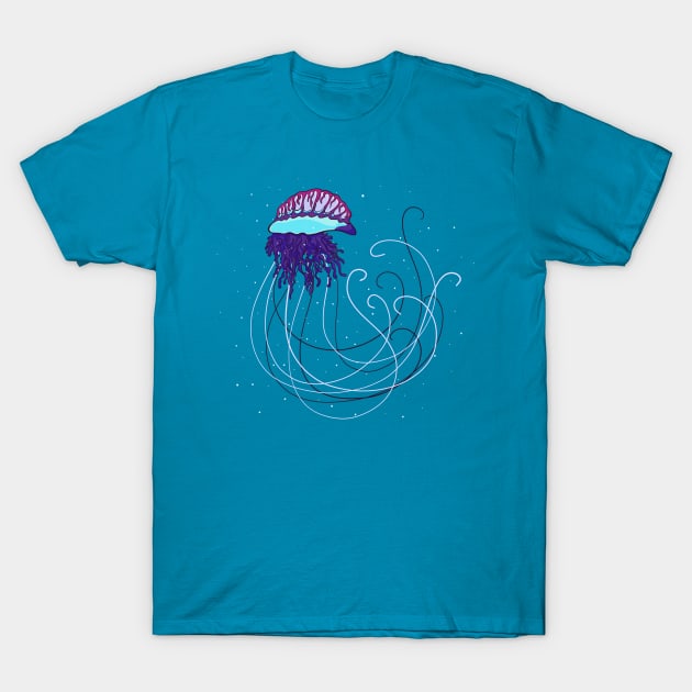 Portuguese Man o War T-Shirt by Inklings of Grace